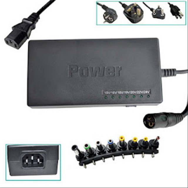 Adaptor Charger laptop Universal 96W ( bisa semua laptop/notebook )