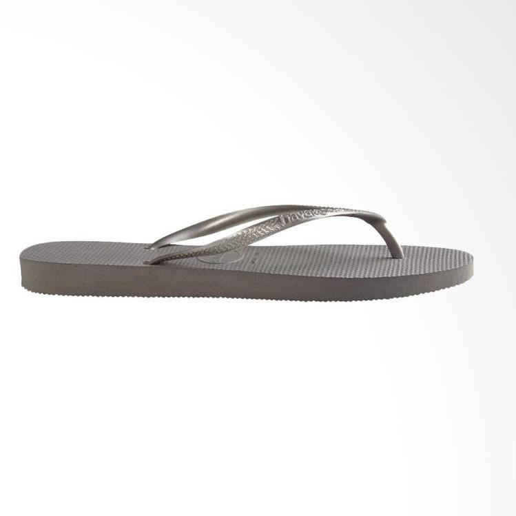 havaianas slim steel grey
