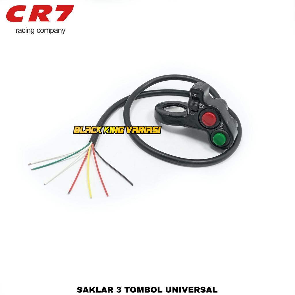 Saklar Kiri On Off Lampu Saklar Klakson Plus Tombol Sein Model CT7 Universal