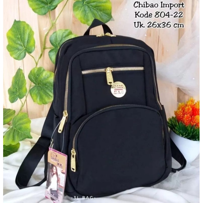 TAS RANSEL WANITA. TAS SEKOLAH. TAS KULIAH. MERK CHIBAO ORI 080422