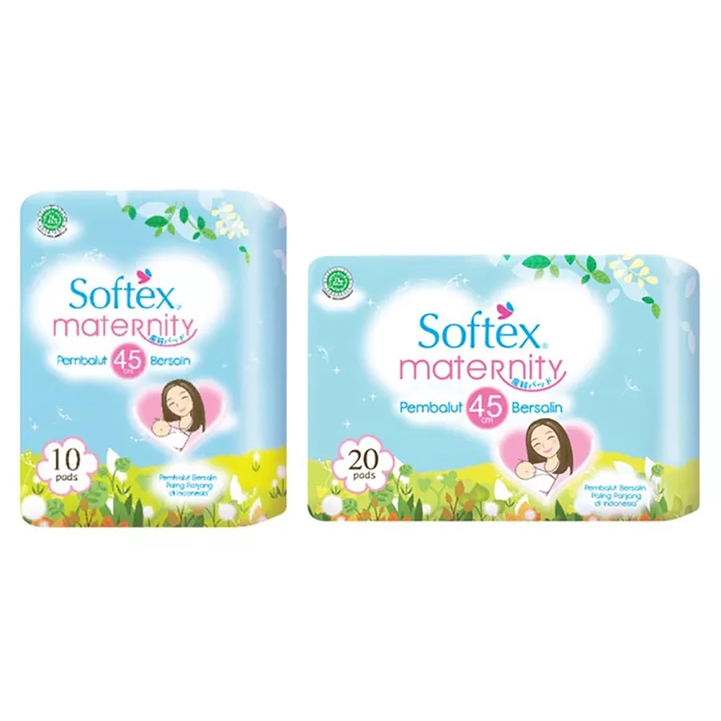 Bisa COD Softex Maternity Pembalut Bersalin 10 &amp; 20 Pads - Pembalut Bersalin Nifas Ibu Melahirkan - Softex Ma