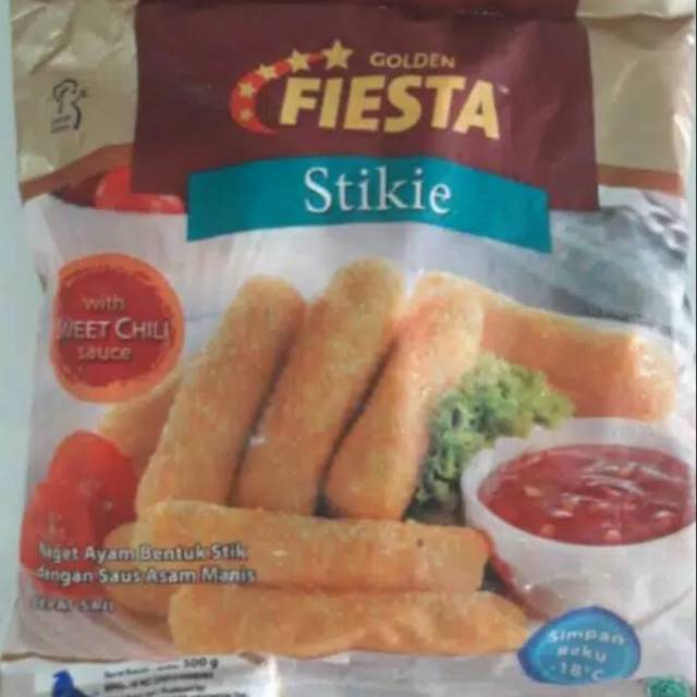 

Fiesta Golden Stikie 500gram Nugget Ayam Stik