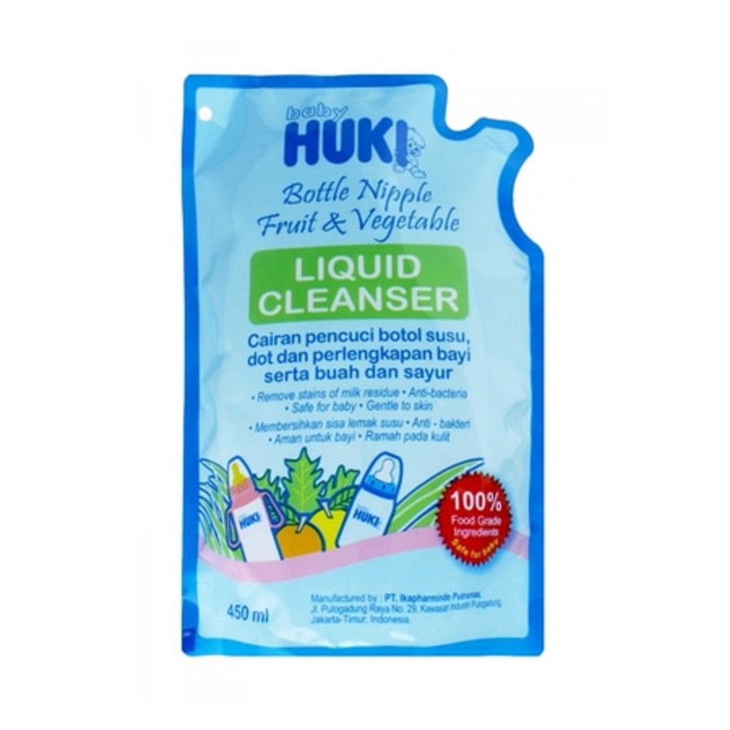 Baby Huki Liquid Cleanser 450 ml