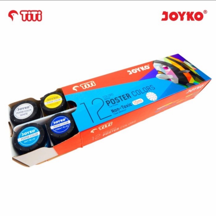

Produk Terbaru Poster Color Cat Poster Joyko Titi Poc-10Ml-12 Colors 1 Box 12 Pcs