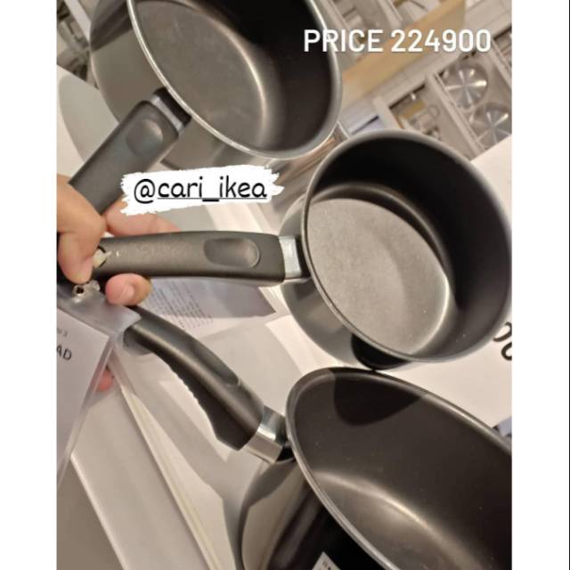 Panci TEFLON set isi 3 - KAVALKAD IKEA