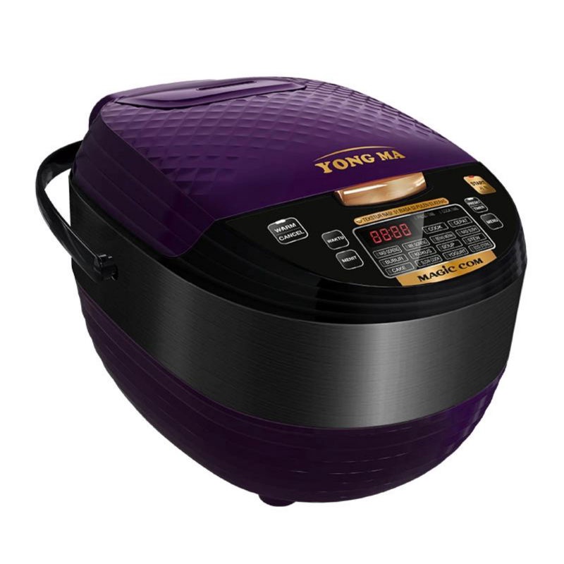 YONG MA Digital Rice Cooker 2 L SMC 8027N Violet