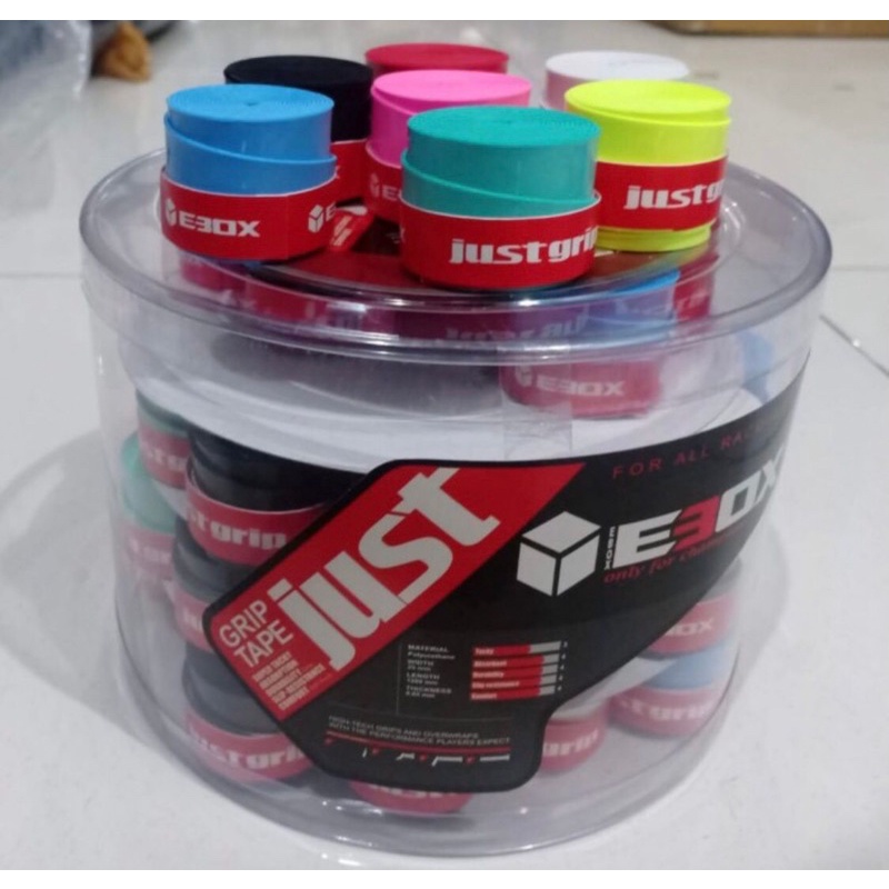 Grip Karet Raket Badminton Ebox Original