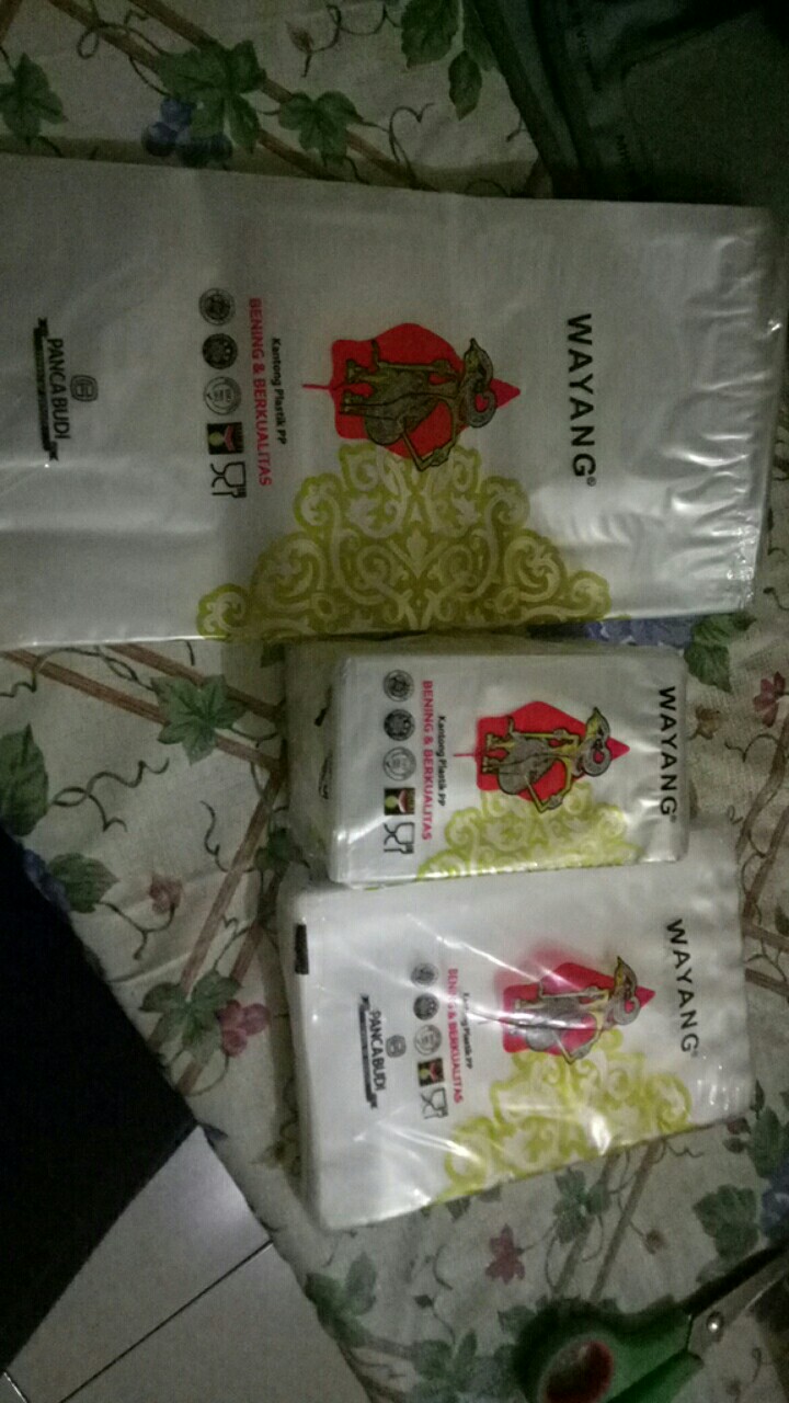 Plastik Pp Wayang 6x10 / 15x10 / 13x25 / 13x30