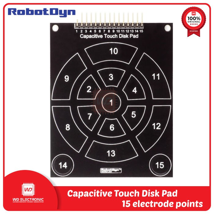 TOUCH SENSOR MODULE ROBOTDYN CAPACITIVE TOUCH DISK PAD