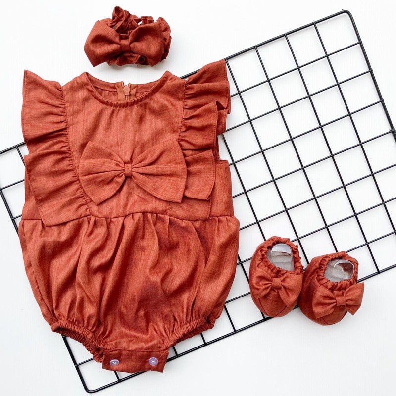 Madeline CELIN JUMPER Jumper Rok Bandana Sepatu Pergi Lucu Fashion Anak Bayi Perempuan Cewek-4