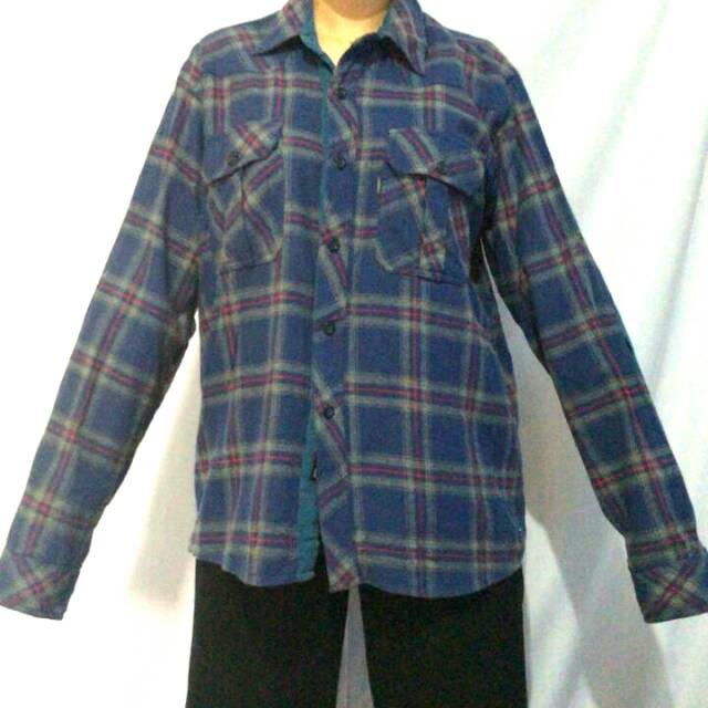 Preloved Kemeja Flanel Consina Shopee Indonesia