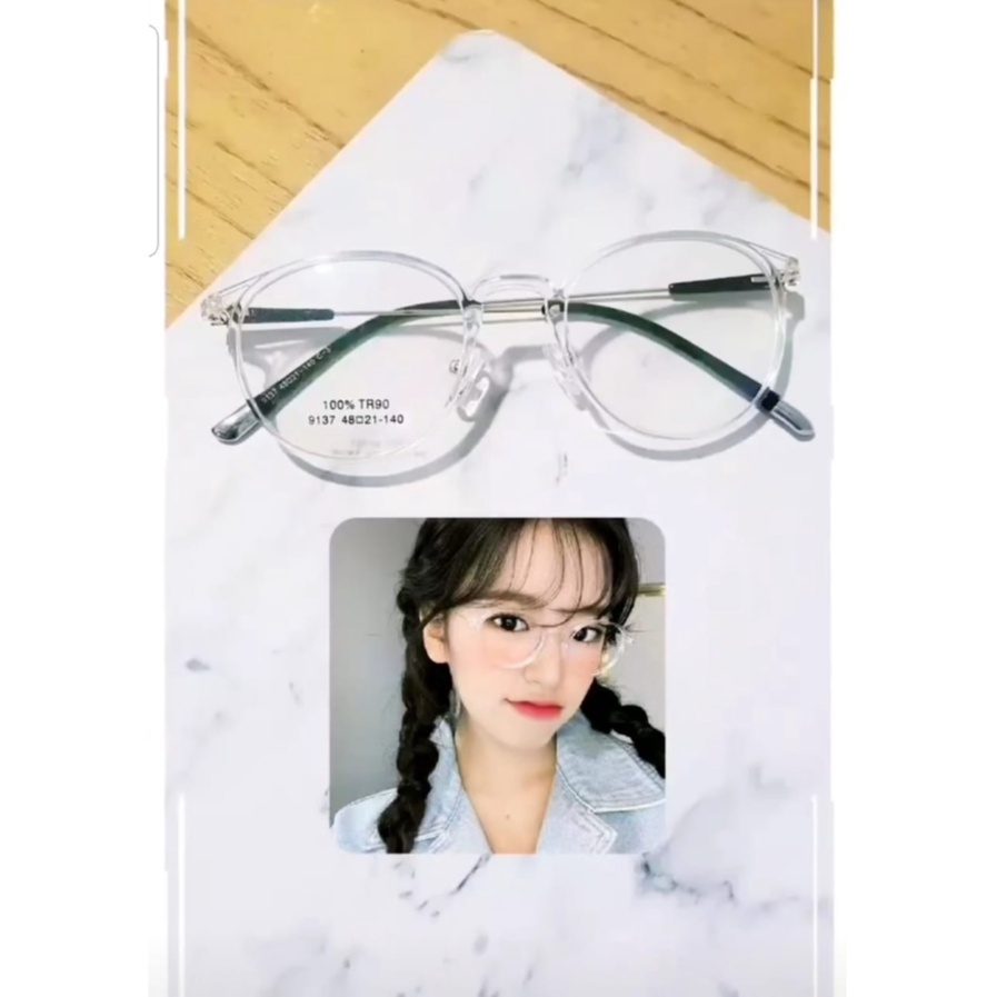 Kacamata Bening Clear Transparan Kacamata Korea Bening Transparant Kacamata Perempuan Pria Murah