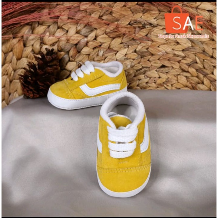 Sepatu Anak Ekonomis Prewalker Laki Perempuan Usia 0-6 Bulan Belajar Jalan Baby Shoes | Unisex