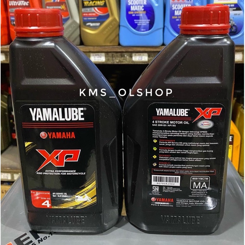 Oli Yamalube XP SAE 20W-50 800 ml Oli Mesin Yamalube 4 Tak 0,8 Liter Original