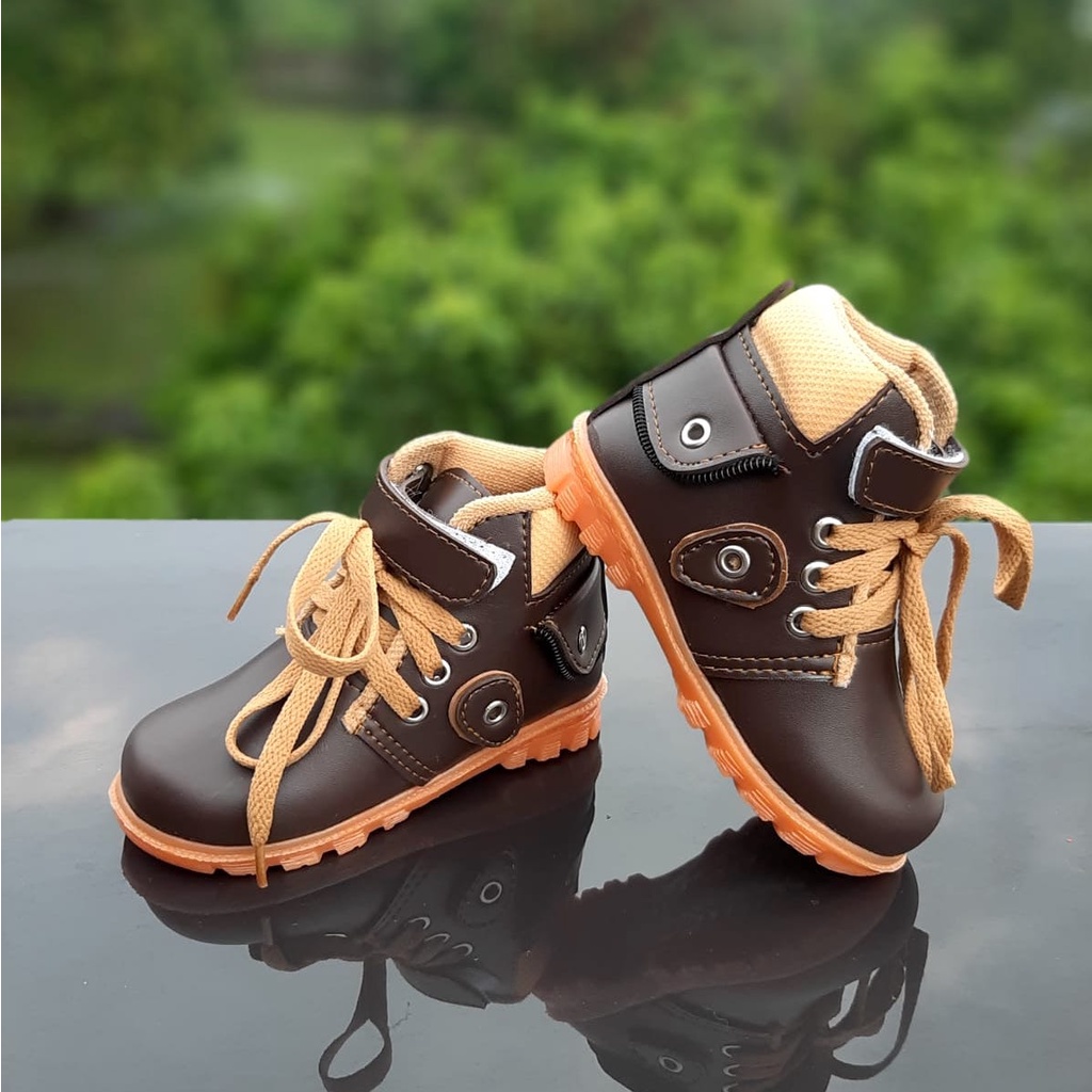 BAL01 22-30 Sepatu Boot Anak Laki Laki Perempuan 1 2 3 4 5 6 tahun