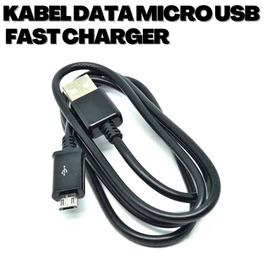 KABEL DATA CHARGER MICRO USB 2A 79cm FAST CHARGING UNIVERSAL ANDROID