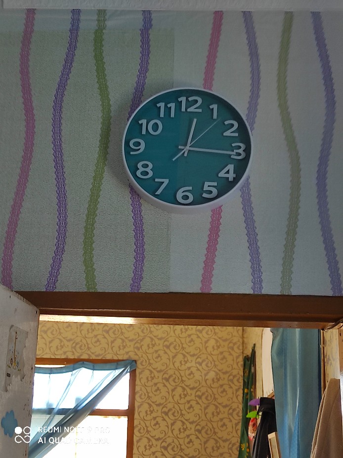 Jam Dinding Kikai Xym2738 Sweep Movement Diameter 30 Cm Best Seller