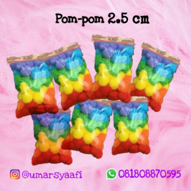 Pom pom pelangi - sorting colour - counting pom pom - sensory play - Apparatus Montessori