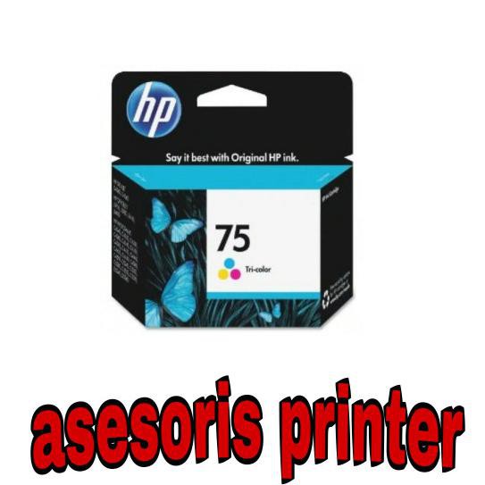 

TINTA PRINTER HP 75 TRICOLOUR ORIGINAL
