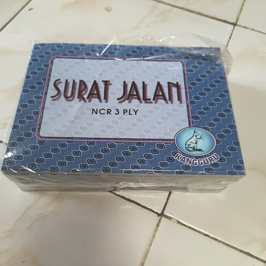 

1 PACK (ISI 10) Buku Surat Jalan Besar NCR 3 Ply Kangguru Rangkap 3