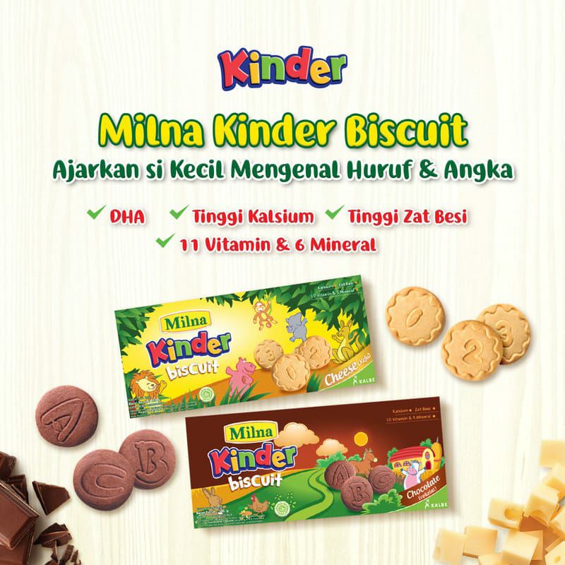 Milna Kinder Biskuit - Cemilan Baby 6+