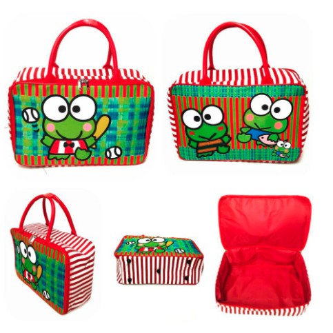 BAJ TRAVEL BAG SUPER KANVAS KARAKTER  (TAS KOPER JINJING/TAS RENANG) // KEROPPI / TA001