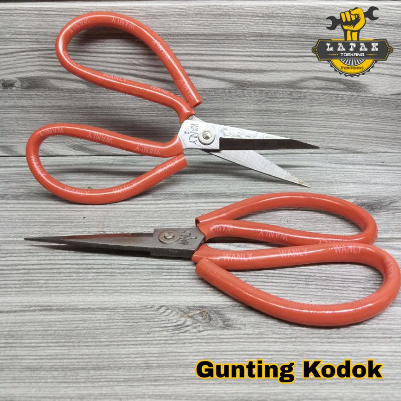 

Gunting Kodok Gunting Kain Konveksi 8" Kokoh Super Tajam