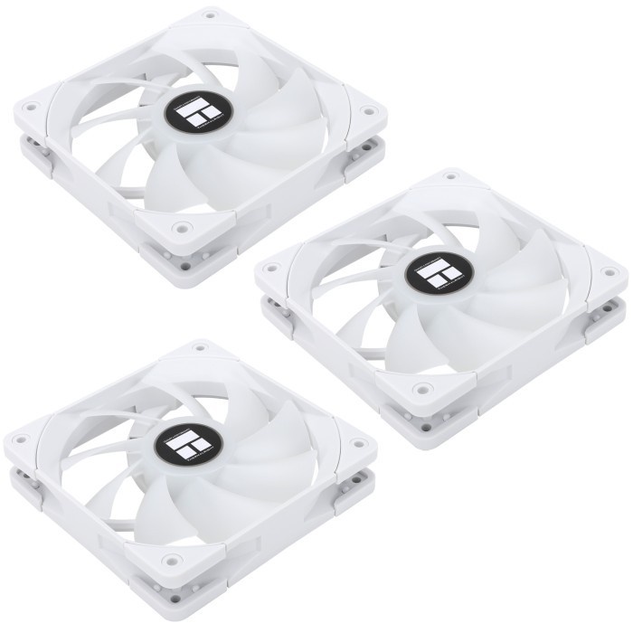 Fan THERMALRIGHT TL-C12W-S White X3 Trio ARGB 120mm 12cm PWM Fan