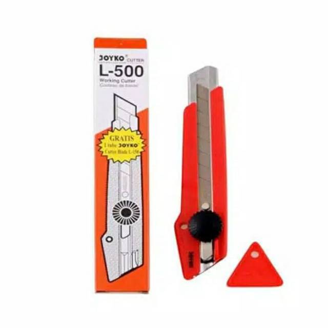 

Cutter Joyko Besar L 500 / L-500 Bonus Isi Cutter L-150