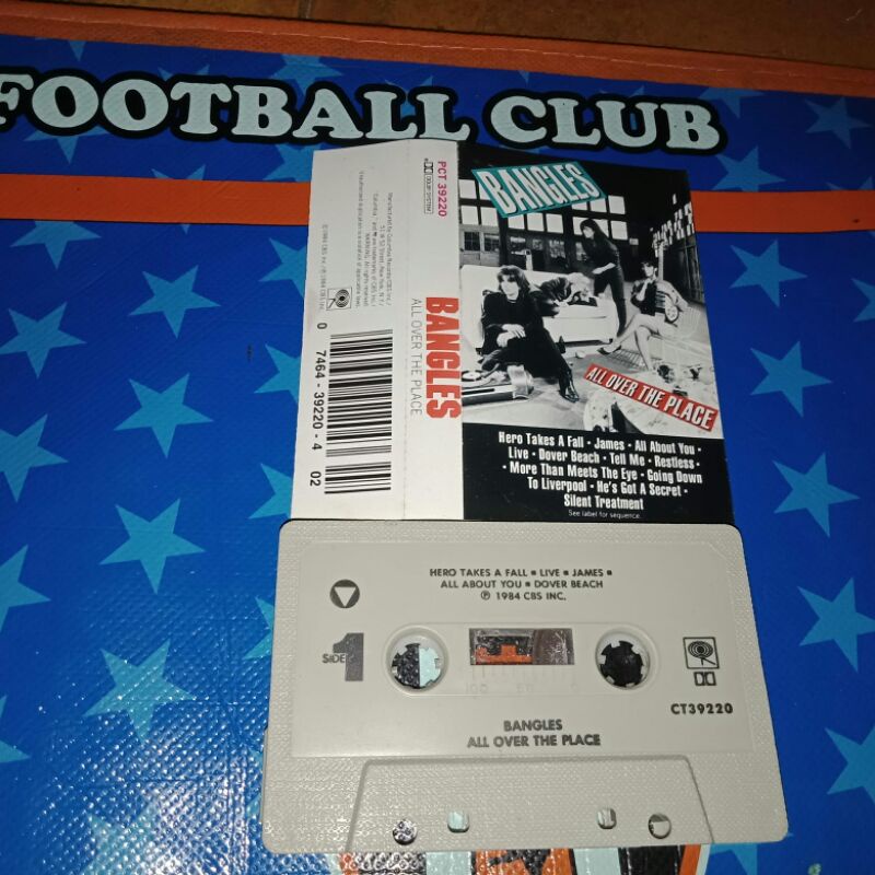 kaset pita:#Bangles-All Over The Place