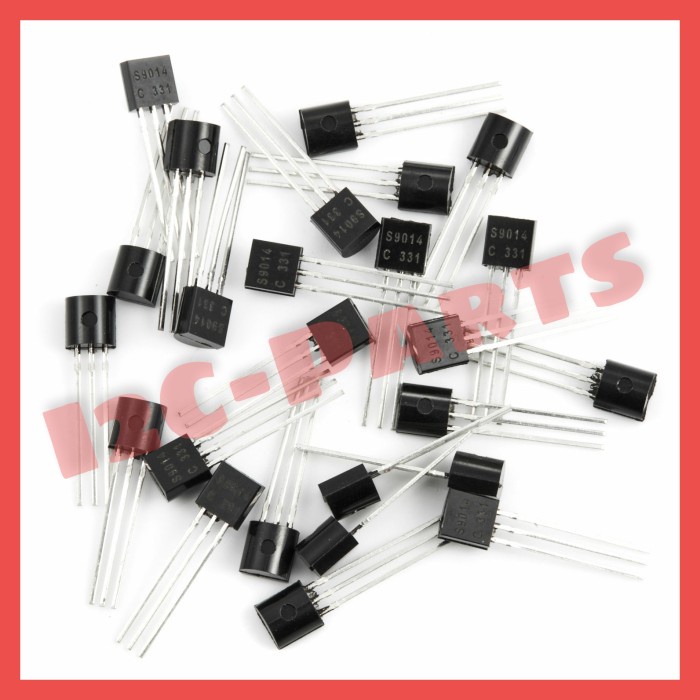 S9014 NPN 9014 TO-92 Epitaxial Silicon Planar Transistor