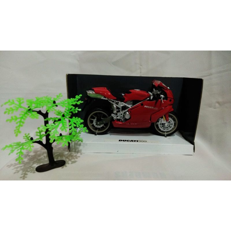 DIECAST NEWRAY MINIATUR MOTOR DUCATI 999