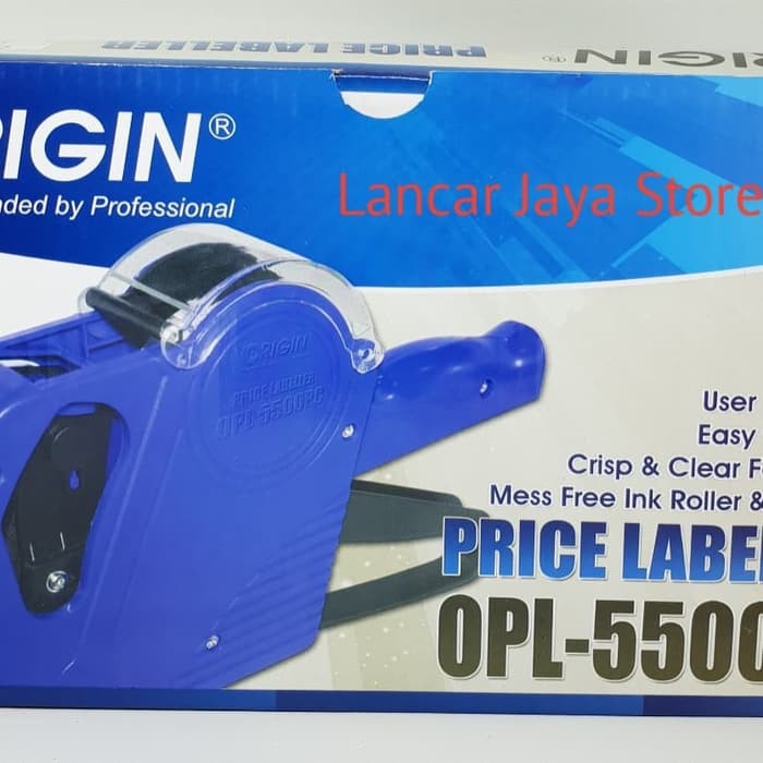 Price Labeller / Mesin Label Harga Origin OPL-5500PC Biru 1Line