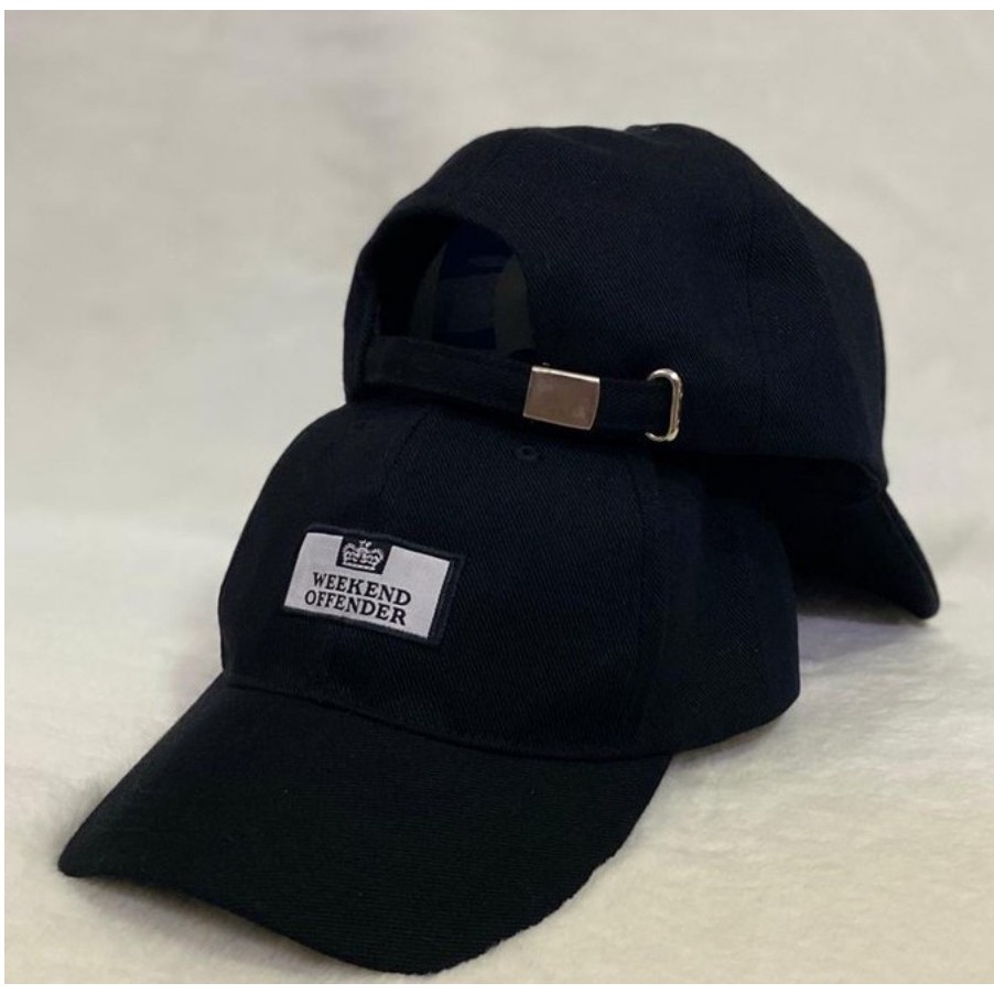 Topi Bisbol Distro Kekinian Murah Bordir Gaya Korea Pria Wanita Weekend Offender WO
