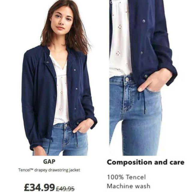 gap tencel jacket