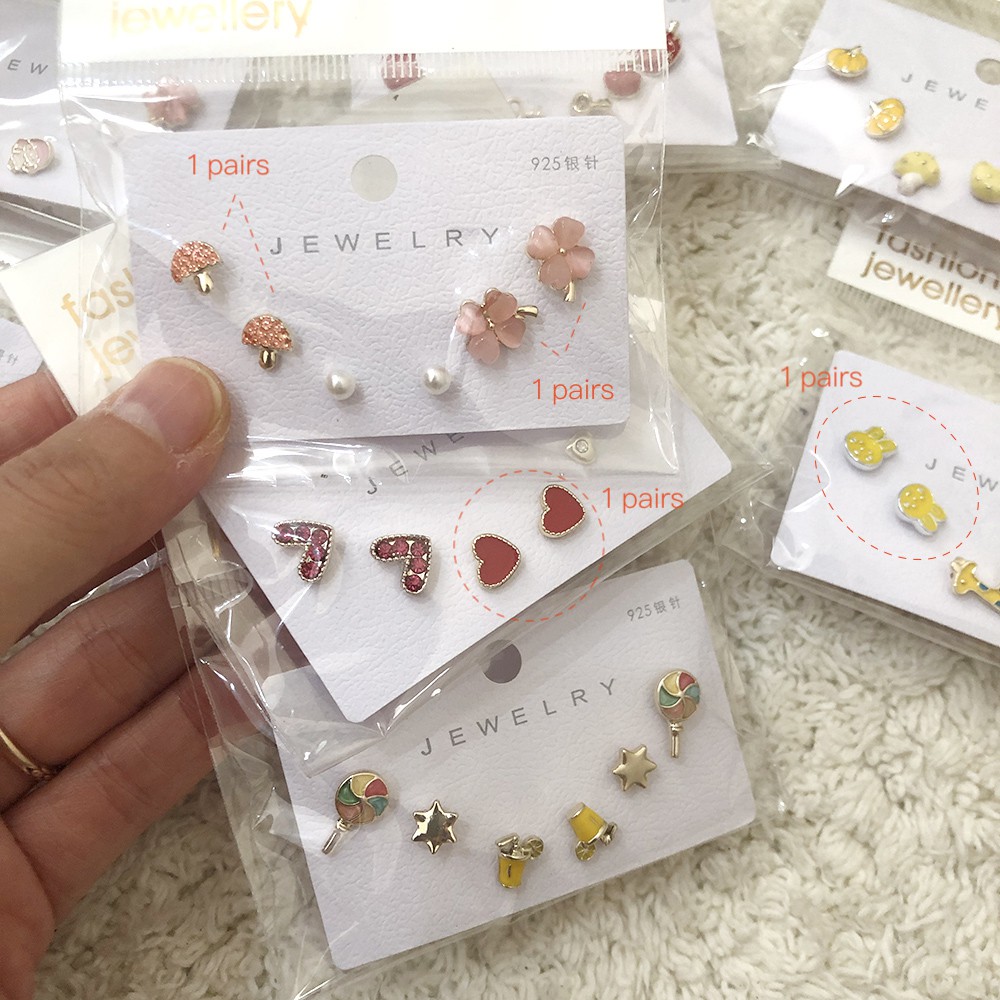 Anting Wanita Style Korea Premium (1pairs)