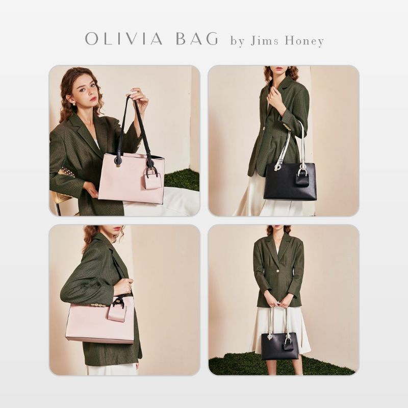 OLIVIA BAG TAS JIMSHONEY ORIGINAL BESAR MUAT BANYAK TENTENG JINJING SLINGBAG