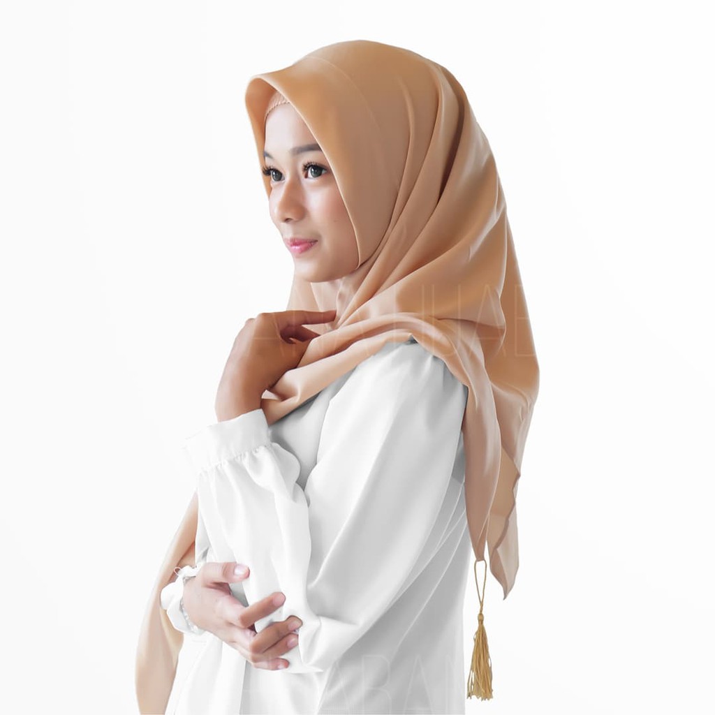 Hijab Azara Tassel Jilbab Instan Kerudung Instan Segitiga Segiempat