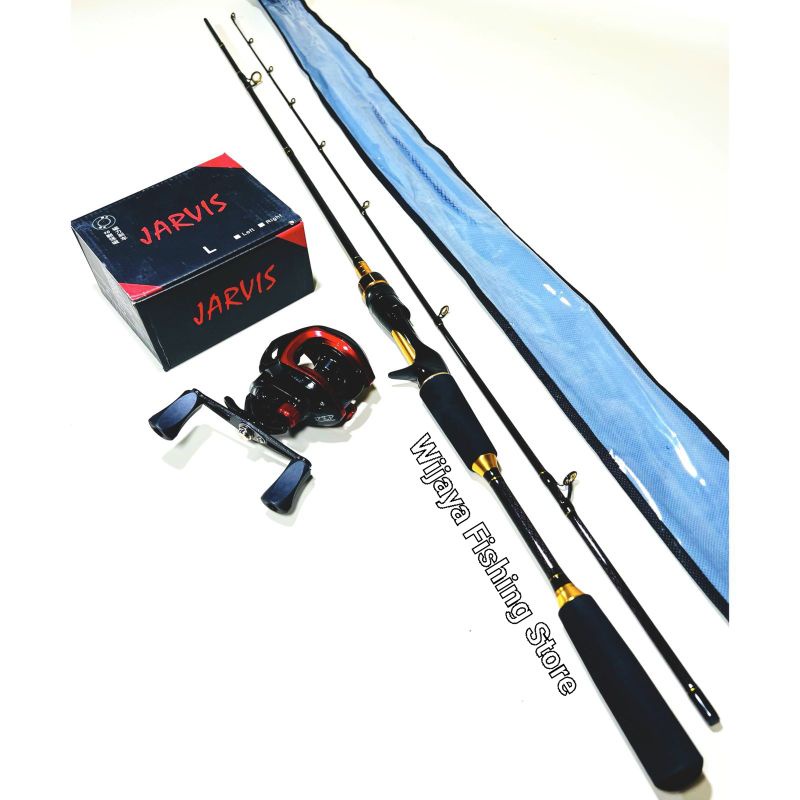 Set Joran BC Casting Oncak Baltic 180 dan Reel BC Jarvis FREE PE