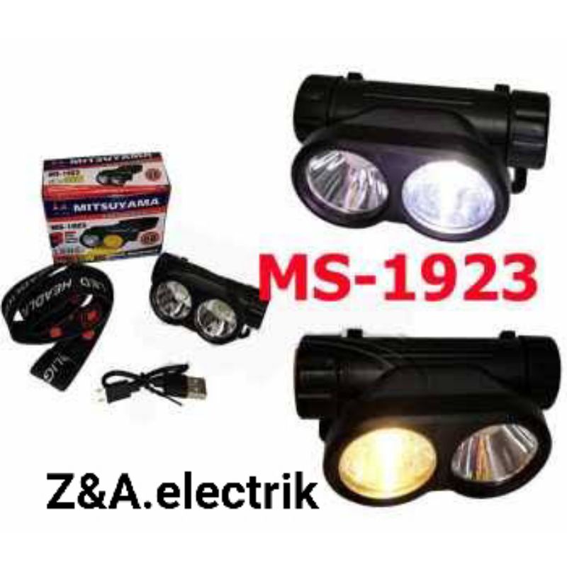 Senter Kepala RING 28 MS-1923 high power Headlamp MITSUYAMA