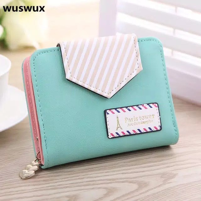 Charyatink - Dompet Lipat Wanita Kecil Import Simple