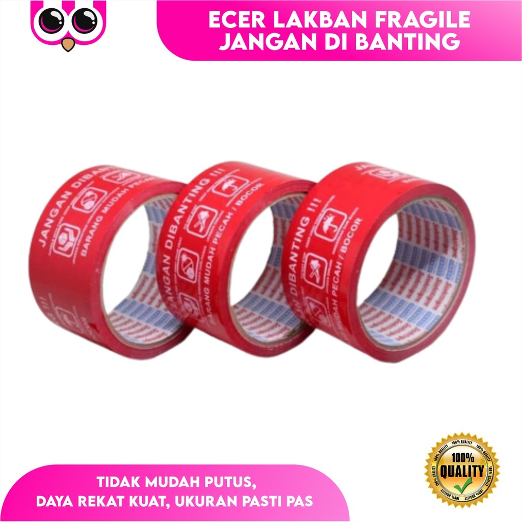 

ECER LAKBAN FRAGILE JANGAN DI BANTING [MERAH]