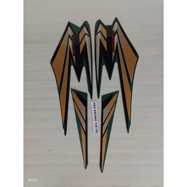 strioing sticker rx king 2002 hijau