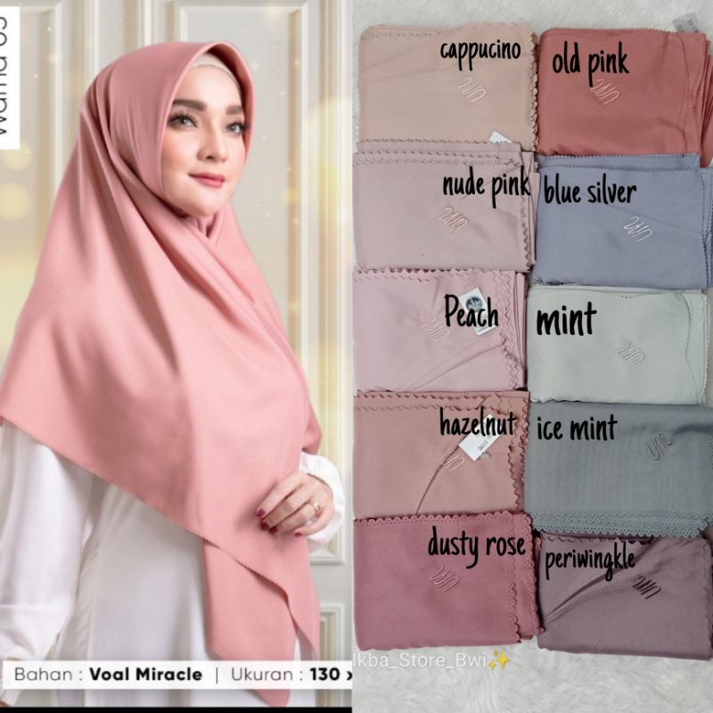 voal miracle syar'i plain by Umama