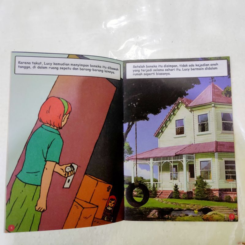 buku cerita komik seram / buku komik horror / cerita horror / komik anak murah /