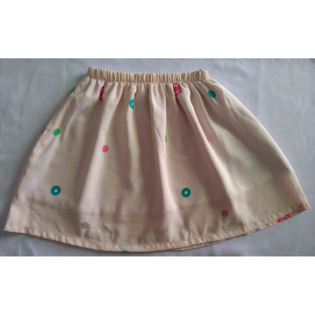 Rok FLARE SKIRT Anak Cewek Motif Lucuu SALE!!