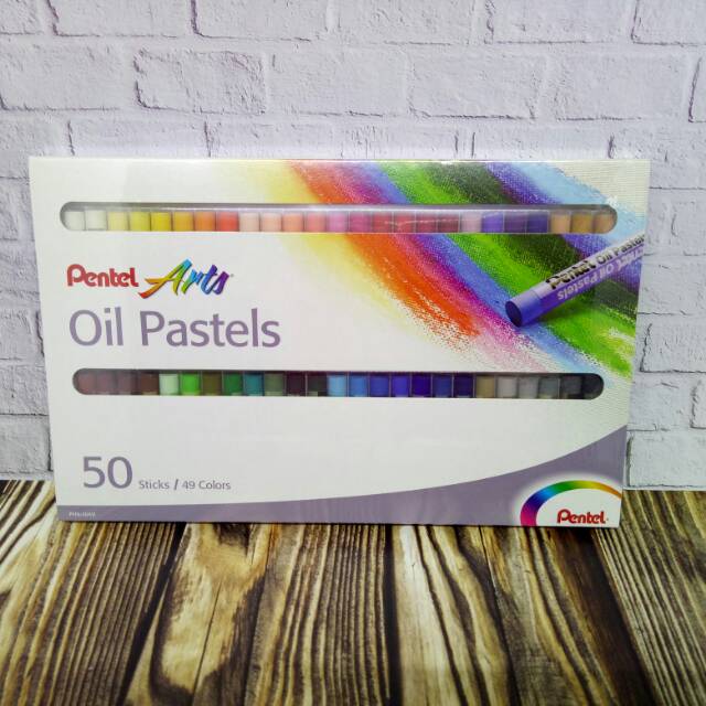 

Crayon 50 warna Pentel PHN 50 ASI JAPAN