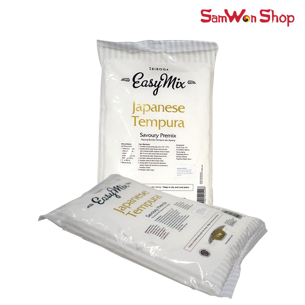 SRIBOGA JAPANESE TEMPURA -TEPUNG TEMPURA EASY MIX 1KG