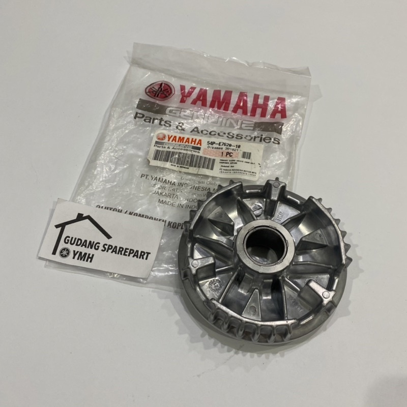Rumah Roller Roler Primary Sliding Sheave Comp Soul Gt 115 Mio J 54P-E7620-10 Asli Original Yamaha