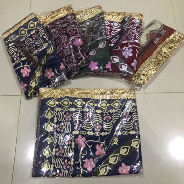 Paket Sajadah Dewasa & Tasbeh / Sajadah Tahlil / Sajadah Aqeqah / Oleh oleh Haji Umroh
